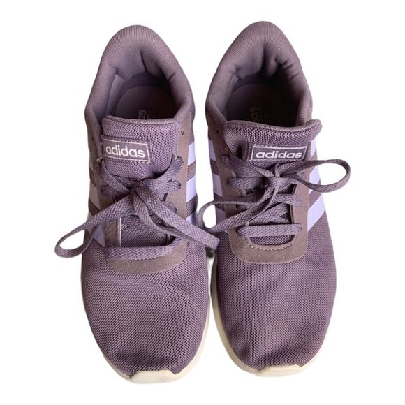 Adidas Women’s LITE RACER 2.0 RUNNING SHOES Size US 8 Legacy Purple /Purple Tint - Picture 4 of 14